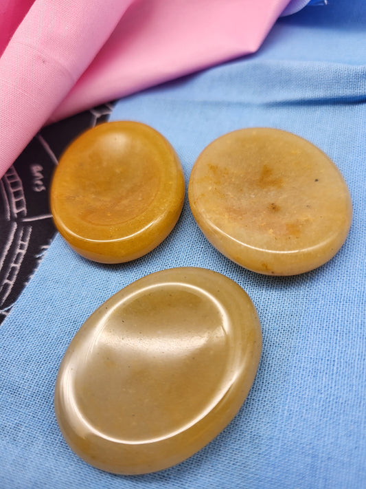 Yellow Aventurine Worry Stones