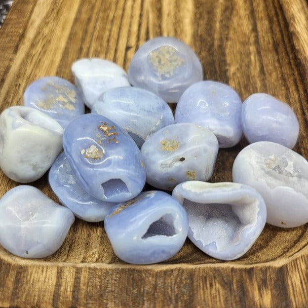 Blue Lace Agate Tumbles