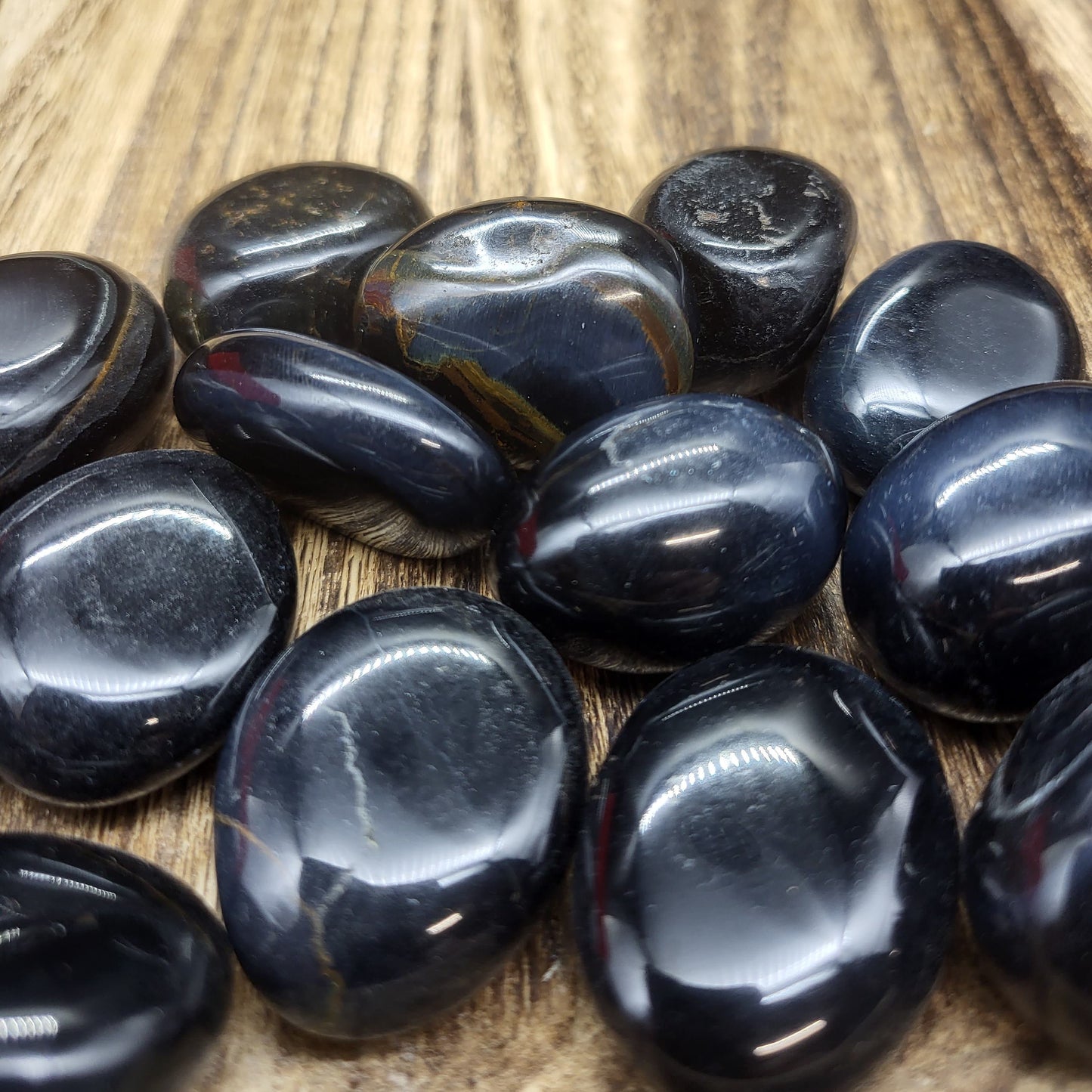 Black Agate Tumbles