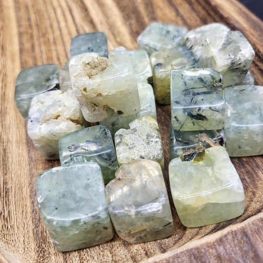 Prehnite Cubes