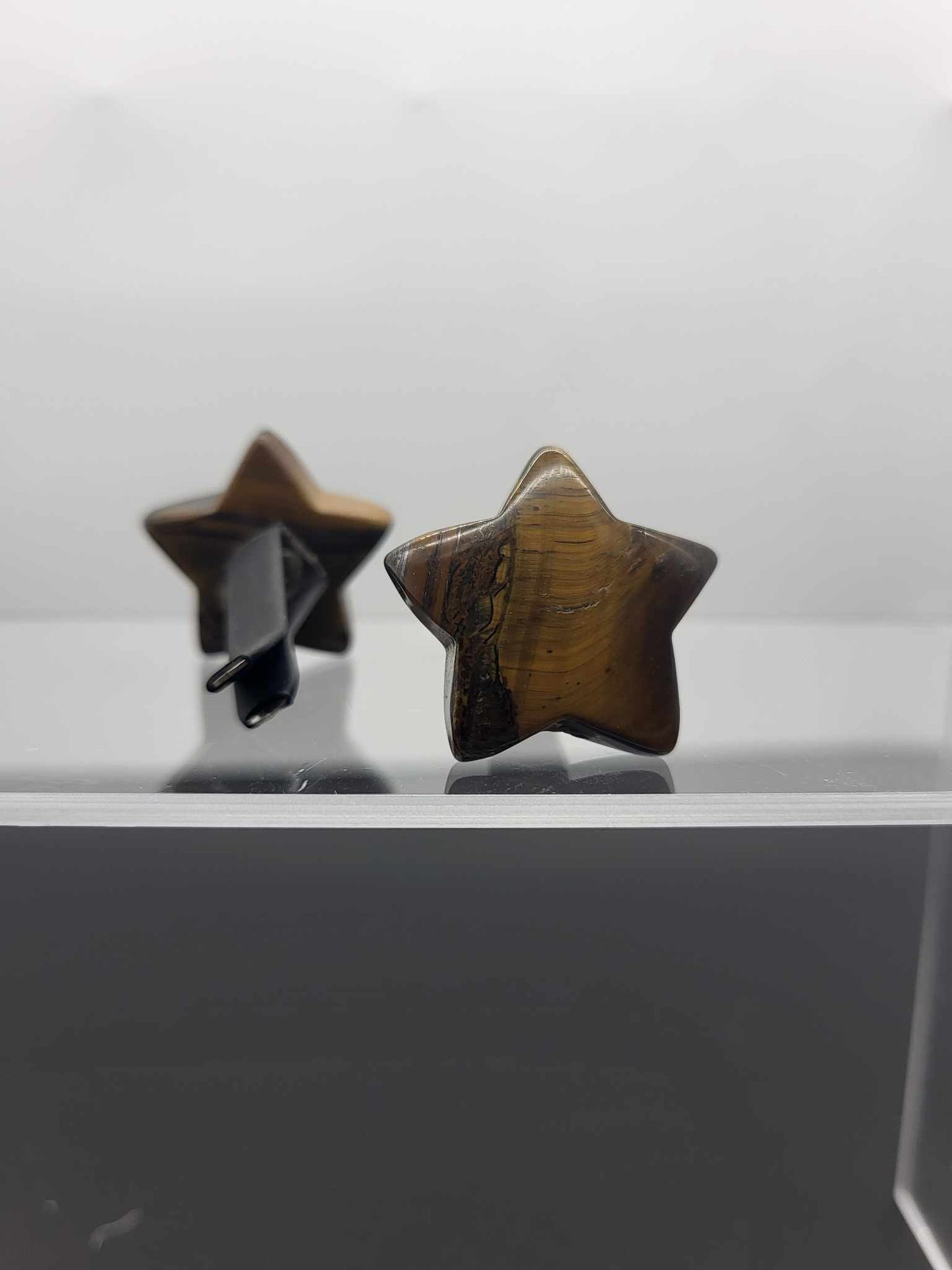 Tiger Eye Star Car Clip 