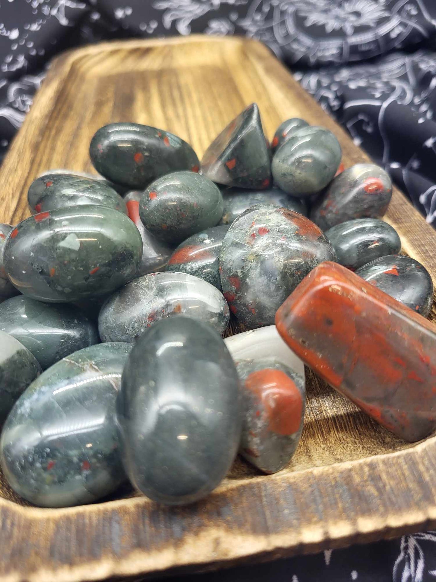 African Bloodstone Tumbles