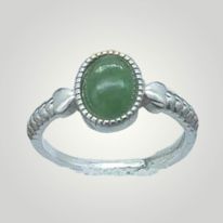 Green Aventurine Adjustable Ring