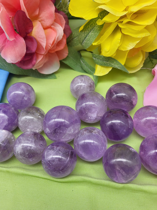 Amethyst Spheres