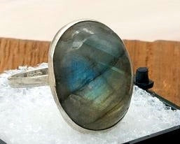 Labradorite Ring Size 6