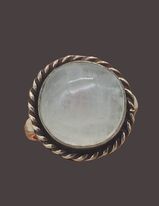 Rainbow Moonstone Ring Size 6 1/2