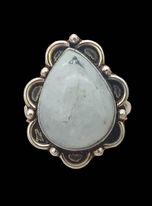 Rainbow Moonstone Ring Size 7