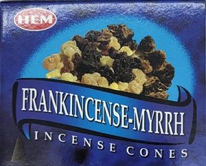 HEM Frankincense - Myrrh Incense Cones