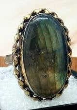 Labradorite Ring Size 7 1/2