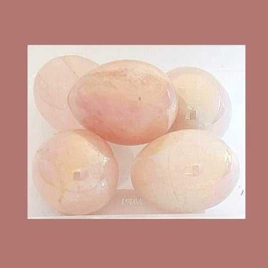 Aura Rose Quartz Egg