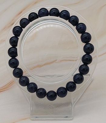 Blue Goldstone Bracelet  Size 6 1/4