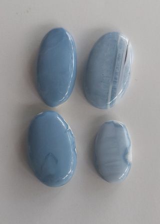 Blue Opal Cabochons