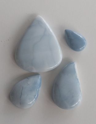 Blue Opal Cabochons