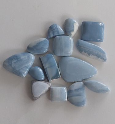 Blue Opal Cabochons