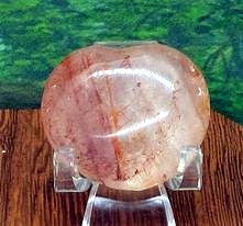 Fire Quartz Heart