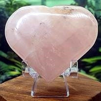 Rose Quartz Heart