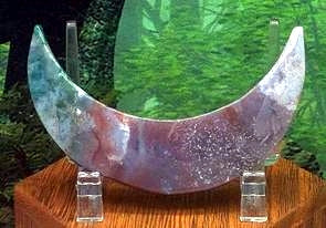 Moss Agate Moon