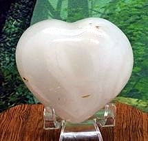 Dendritic Agate Hearts