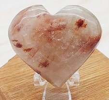 Fire Quartz Heart