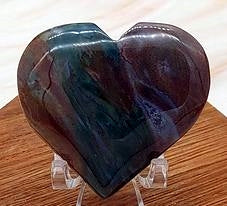 Ocean Jasper Heart