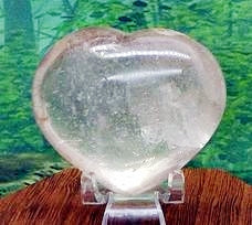 Clear Quartz Heart