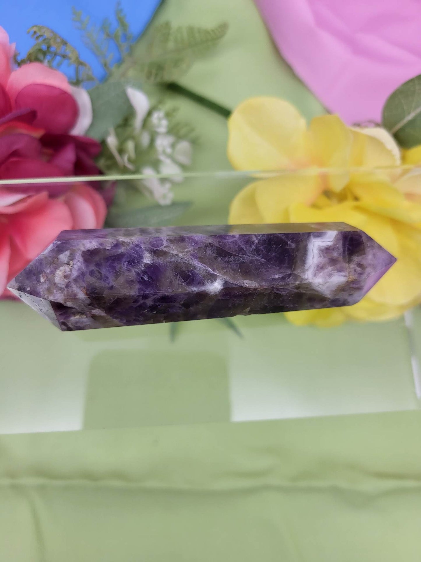 Chevron Amethyst	Double Terminated