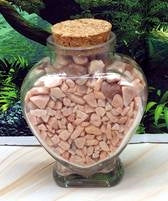 Peach Moonstone Chip Jar