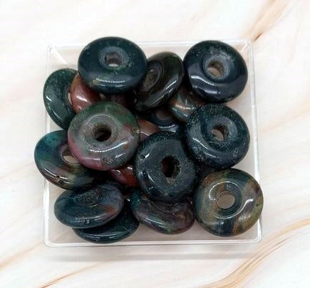 Moss agate Mini Donuts