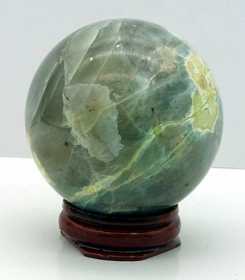 Green Moonstone (Garnierite) Sphere