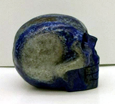 Lapis Lazuli Skull