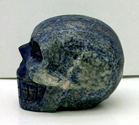 Lapis Lazuli Skull