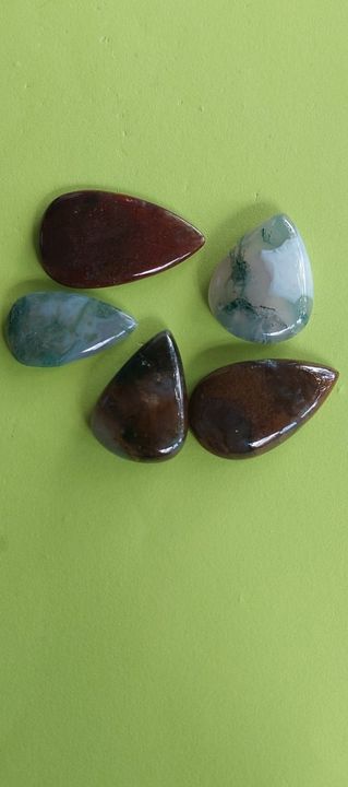 Moss Agate Cabochons