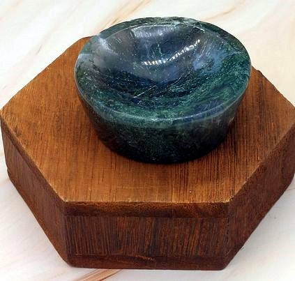 Moss Agate Bowl