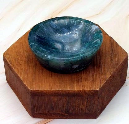 Moss Agate Bowl