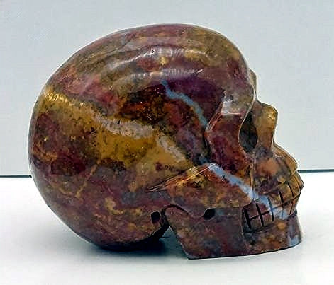 Ocean Jasper Skull