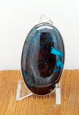 Azurite/ Chrysocolla Oval Pendant