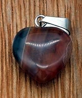 Carnelian Heart Pendant