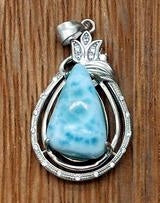 Larimar Pendant