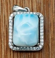 Larimar Square Pendant