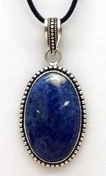 Sodalite Oval Pendant