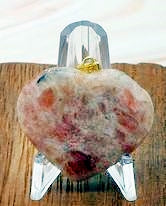 Sunstone Heart Pendant