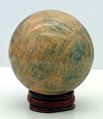 Peach Moonstone Sphere