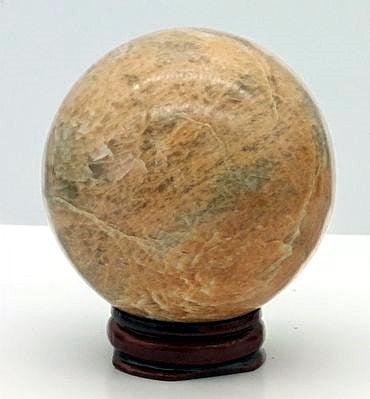 Peach Moonstone Sphere