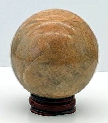 Peach Moonstone Sphere