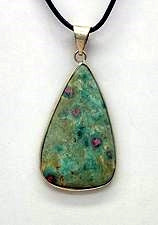 Ruby Fuchsite Pendant