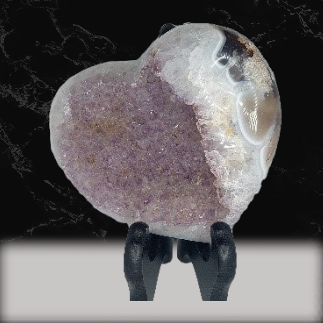 Amethyst  Heart