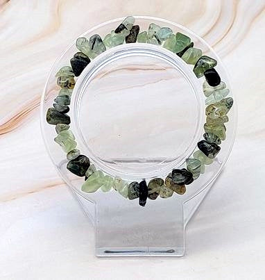 Prehnite Chip Bracelet size 6