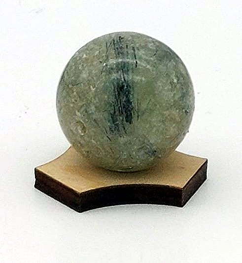 Prehnite w/Epidote Sphere