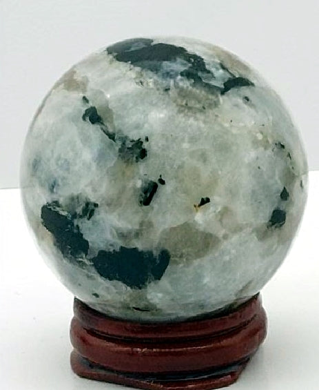 Rainbow Moonstone Spheres