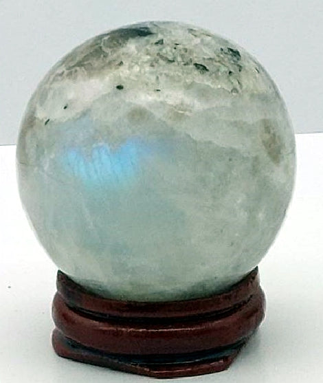 Rainbow Moonstone Spheres